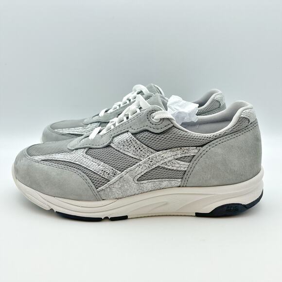 SAS Womens Tour Mesh Sneaker US 12 M Grey White Comfort Walking NIB - Picture 8 of 13